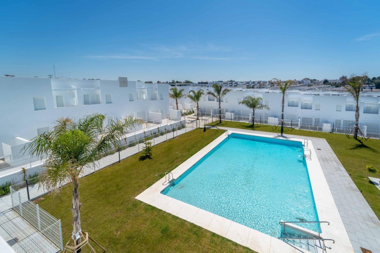 Maravilloso Adosado Junto A La Playa Conil De La Frontera Exteriör bild